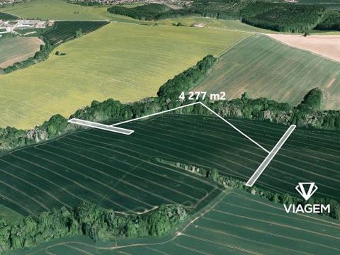 Prodej podílu pole, Mistřice, 3801 m2