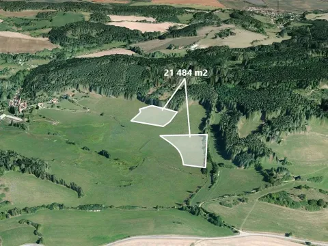 Prodej podílu pole, Čestice, 4774 m2