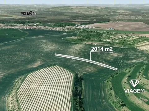 Prodej podílu pole, Uherčice, 805 m2