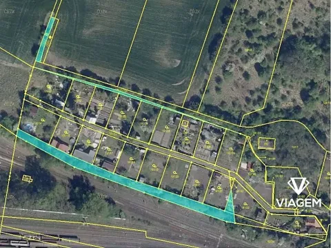 Prodej zahrady, Černčice, 1182 m2