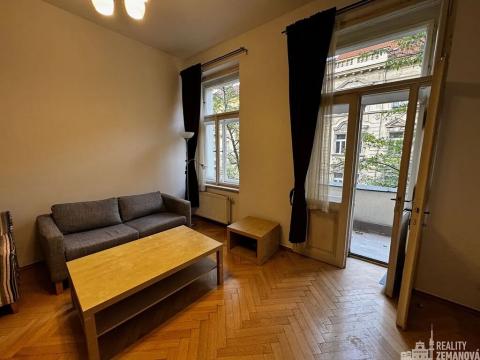Pronájem bytu 1+kk, Praha - Vinohrady, 42 m2