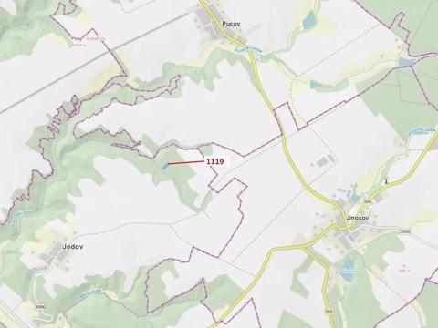 Dražba lesa, Náměšť nad Oslavou, 1976 m2