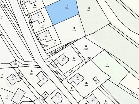 Dražba pozemku pro bydlení, Velké Meziříčí, 976 m2