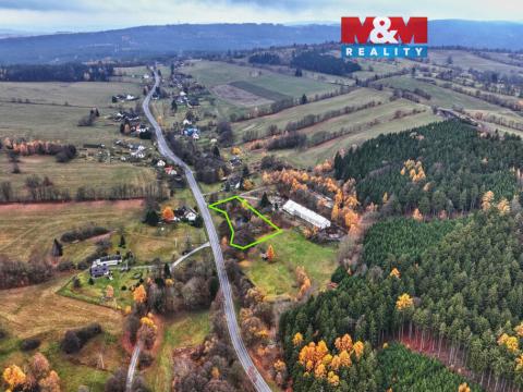 Prodej pozemku pro bydlení, Věcov - Roženecké Paseky, 4338 m2