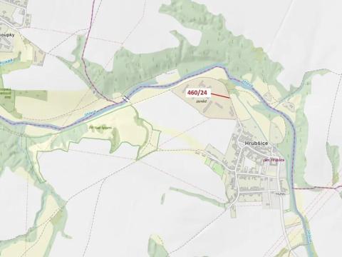 Dražba pozemku, Ivančice, 10 m2