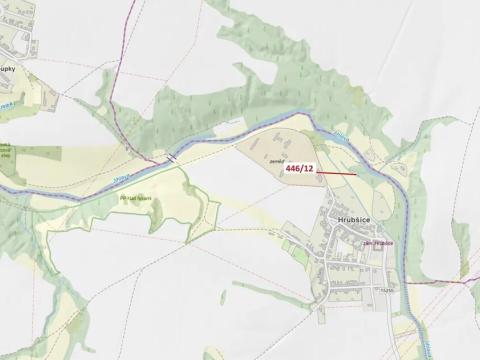 Dražba pozemku, Ivančice, 24 m2