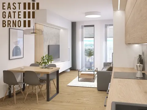 Prodej bytu 2+kk, Brno, Řípská, 47 m2