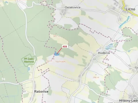 Dražba lesa, Olešnice, 15106 m2