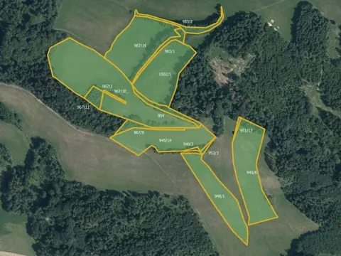 Prodej louky, Postřelmůvek, 100708 m2