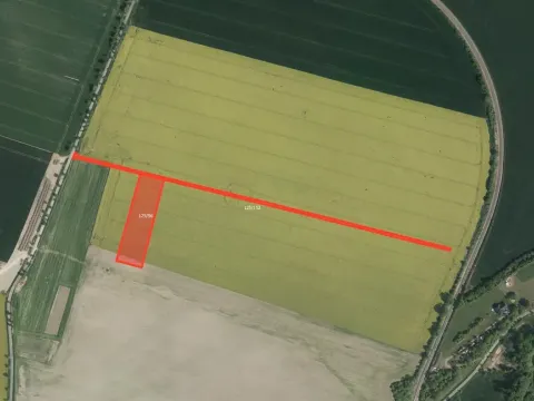 Prodej podílu pole, Bítovany, 3432 m2