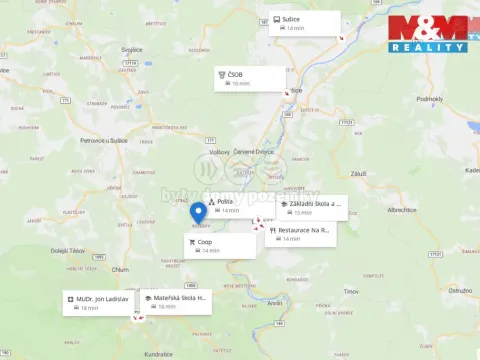 Prodej pozemku pro bydlení, Sušice - Nuzerov, 2649 m2