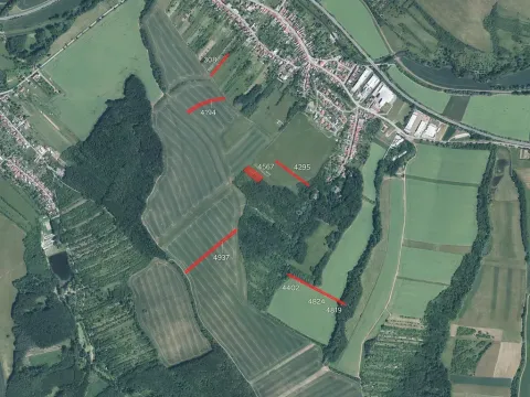 Prodej pole, Podolí, 15734 m2