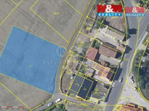 Prodej pozemku pro bydlení, Hrušovany, 1100 m2