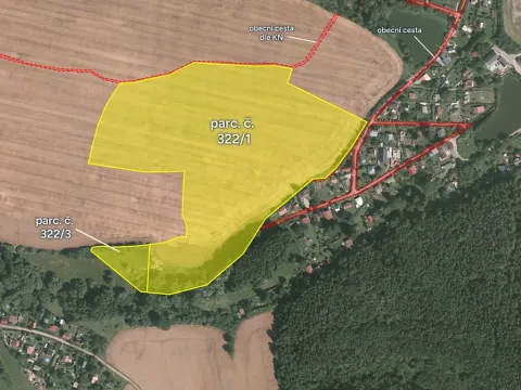 Prodej pole, Čisovice, 118495 m2