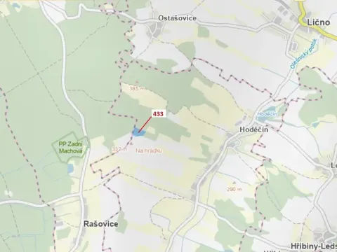 Dražba lesa, Olešnice, 15106 m2