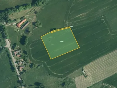 Prodej pole, Horní Radouň, 40584 m2