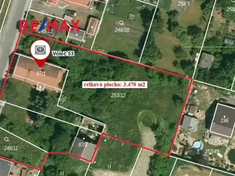 Prodej pozemku pro bydlení, Voleč, 3470 m2