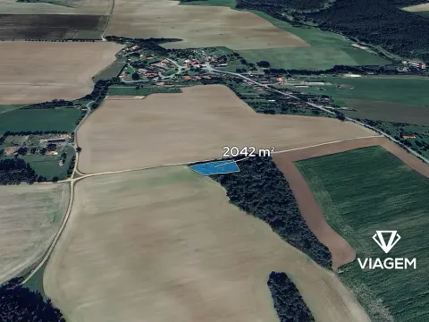 Prodej lesa, Lisov, 2042 m2