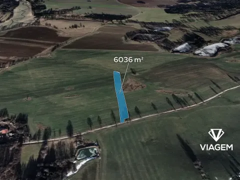 Prodej podílu pole, Kunžak, 1006 m2