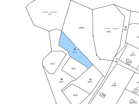 Prodej pozemku, Cheb, 468 m2