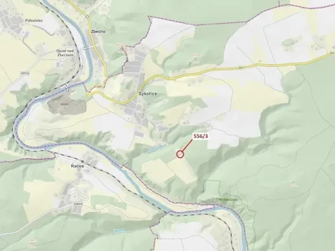 Dražba lesa, Sýkořice, 326 m2