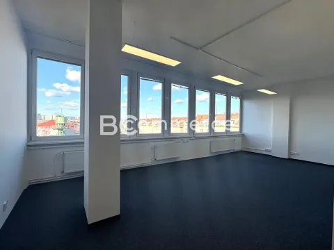 Pronájem kanceláře, Brno, Veveří, 61 m2