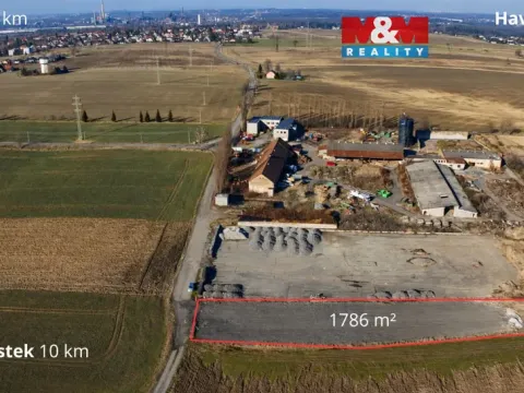 Pronájem komerčního pozemku, Vratimov, Na Příčnici, 1786 m2