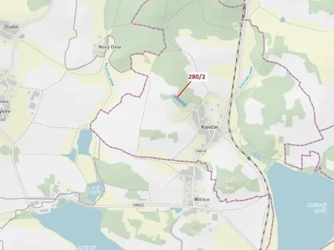 Dražba lesa, Kovčín, 4872 m2