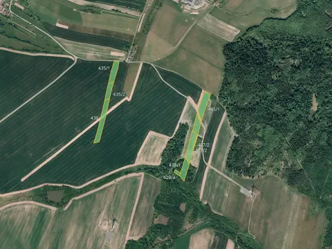 Prodej pole, Melč, 30654 m2