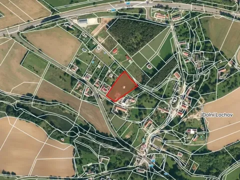 Prodej pozemku pro bydlení, Dolní Lochov, 3341 m2