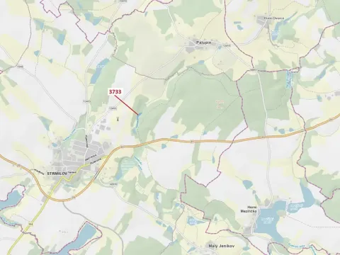 Dražba louky, Strmilov, 4435 m2