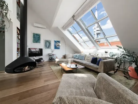 Pronájem bytu 4+kk, Praha - Vinohrady, Laubova, 260 m2