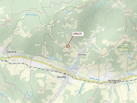 Dražba lesa, Hovězí, 115 m2