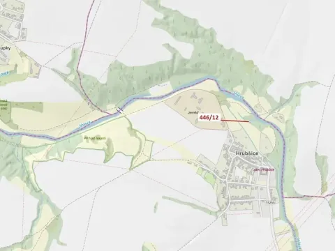 Dražba pozemku, Ivančice, 24 m2