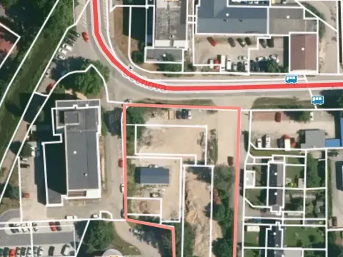 Pronájem komerčního pozemku, České Budějovice, Čechova, 3600 m2