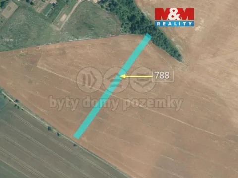 Prodej pole, Kelčany, 657 m2