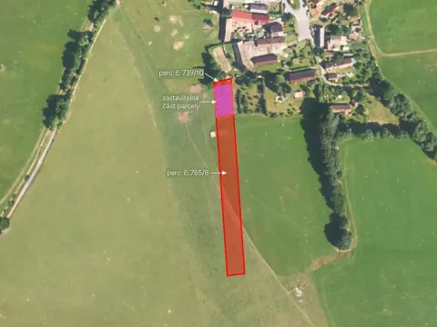 Prodej pozemku pro bydlení, Plánice, 4514 m2