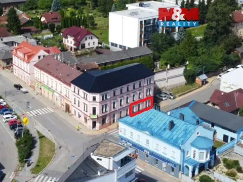 Pronájem kanceláře, Humpolec, Nerudova, 43 m2