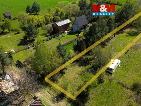 Prodej zahrady, Louny, 976 m2