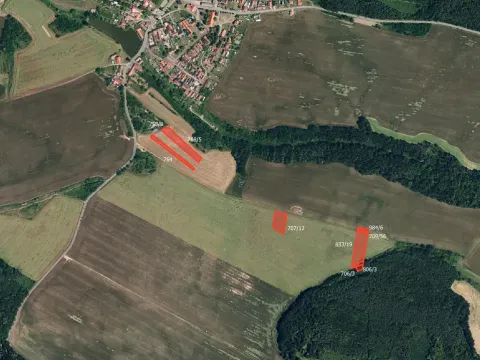 Prodej pole, Rozkoš, 17013 m2