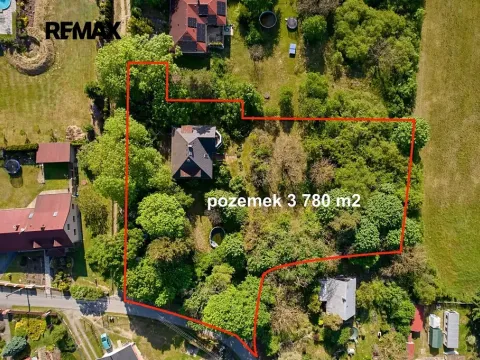 Prodej pozemku pro bydlení, Hradištko, Oblouková, 3780 m2