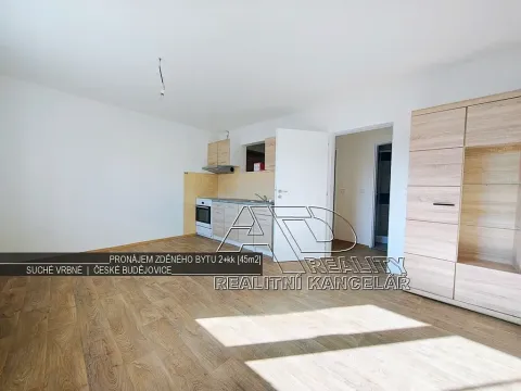 Pronájem bytu 1+1, České Budějovice, 44 m2