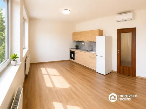 Pronájem bytu 1+kk, Brno, Košuličova, 41 m2