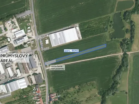 Prodej komerčního pozemku, Slavkov, 3338 m2