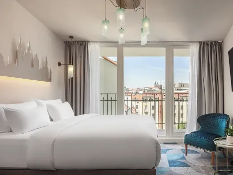 Pronájem bytu 1+kk, Praha - Staré Město, Bílkova, 29 m2
