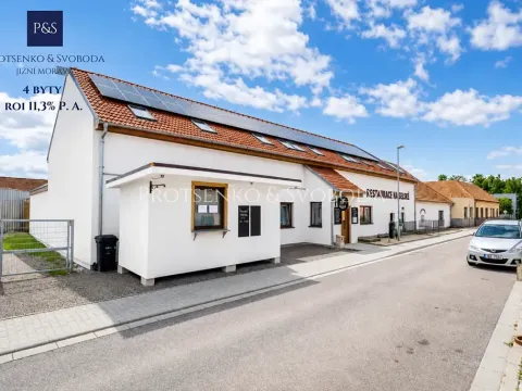 Prodej činžovního domu, Dobšice, Lahoferova, 218 m2