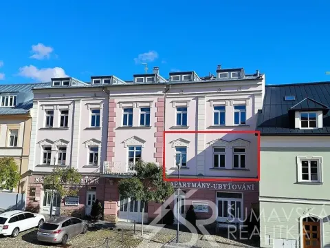 Pronájem bytu 1+1, Kašperské Hory, Náměstí, 46 m2