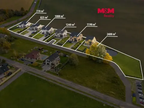 Prodej pozemku pro bydlení, Přelouč - Lhota, 1000 m2