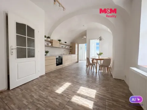 Pronájem bytu 1+1, Terezín, Palackého, 50 m2