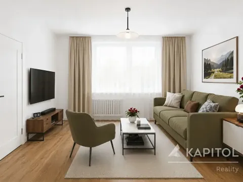 Prodej bytu 2+1, Praha - Hlubočepy, Krškova, 49 m2